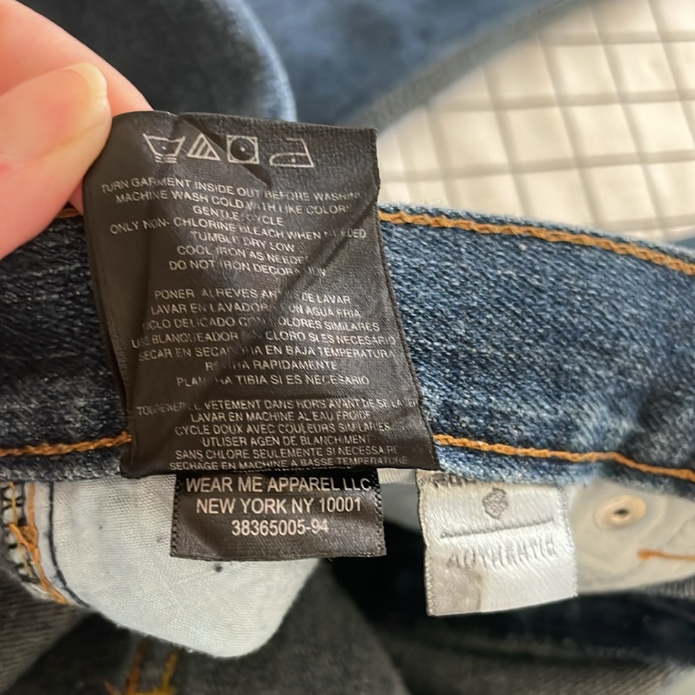 Rocawear denim jeans, 100% cotton, size 16, see photos for measurements - Picture 12 of 13